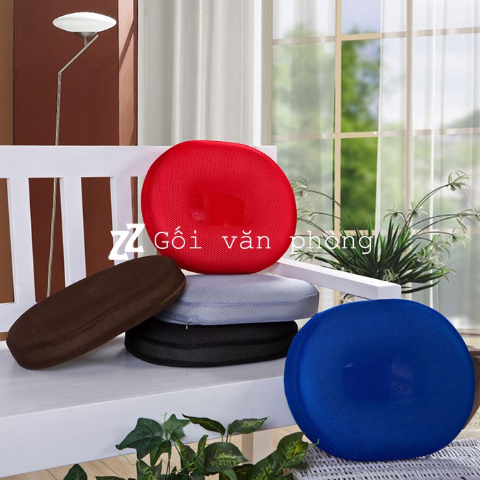 Gối Đệm Ngồi Cao Su Non ZURI PILLOW LM-500 Chuyên Dụng Cho Người Bệnh Trĩ, Đau Xương Cụt, Đau Mỏi Mông