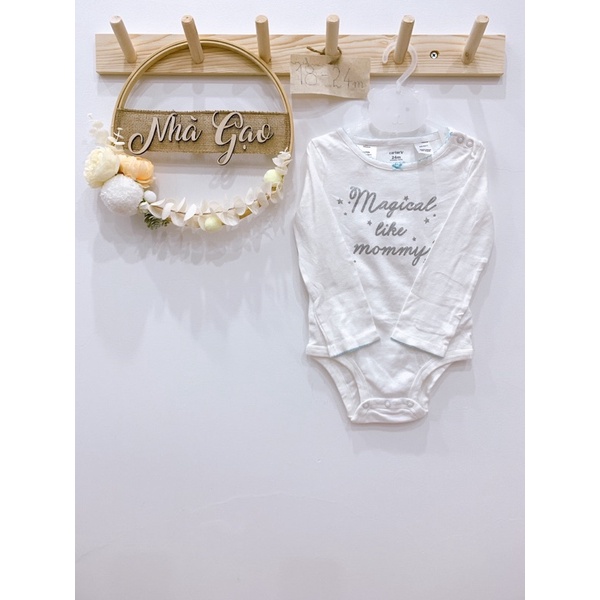 Bodychip bodysuit cộc/dài tay hàng xuất dư lỗi nhẹ  đủ size cho bé trai bé gái