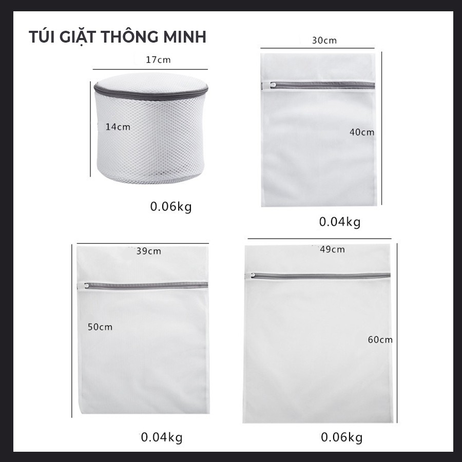 TÚI GIẶT QUẦN ÁO - MESH LAUNDRY BAGS - BẢO VỆ QUẦN ÁO KHỎI TRẦY XƯỚC