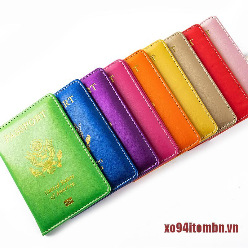 TOMBN Passport Travel PU Leather Cover for Passport Organizer Passport Protecto