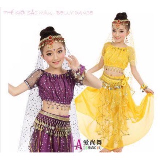 Đồ múa belly dance cho trẻ em