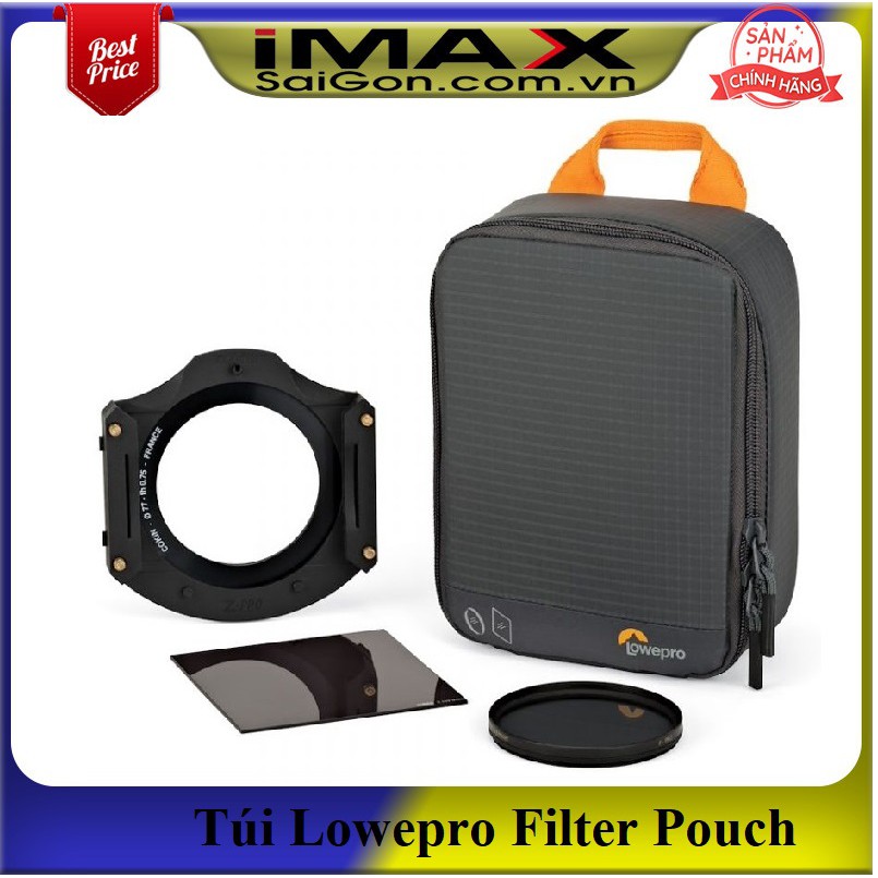 Túi đựng kính lọc vuông hiệu Lowepro - Filter Pouch, Chính hãng Hoằng Quân