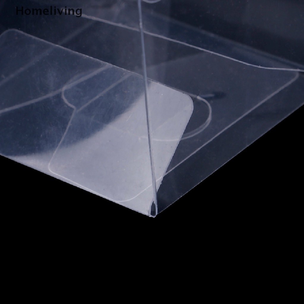 Bộ 50 Túi Nhựa pvc Trong Suốt Hình Vuông Đựng Kẹo Sô Cô La Tiện Dụng