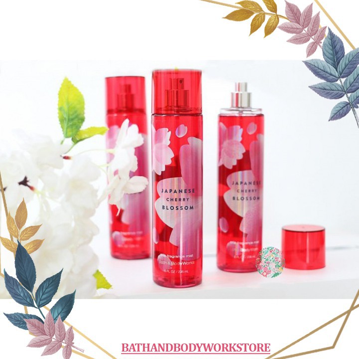MẪU THỬXịt thơm toàn thân Bath & Body Works Fine Fragrance Mist ...Cherry blossom | Thế Giới Skin Care