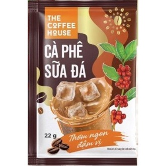 Giá chỉ 98.000 đ/Hộp 25 Gói lớn * 22 G/ gói Cà Phê Sữa Đá The Coffee House THƠM NGON ĐẬM VỊ