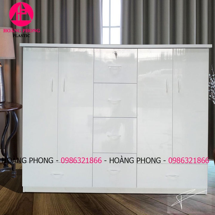 Tủ quần áo trẻ sơ sinh màu trắng - Hàng cao cấp - Miễn phí giao hàng