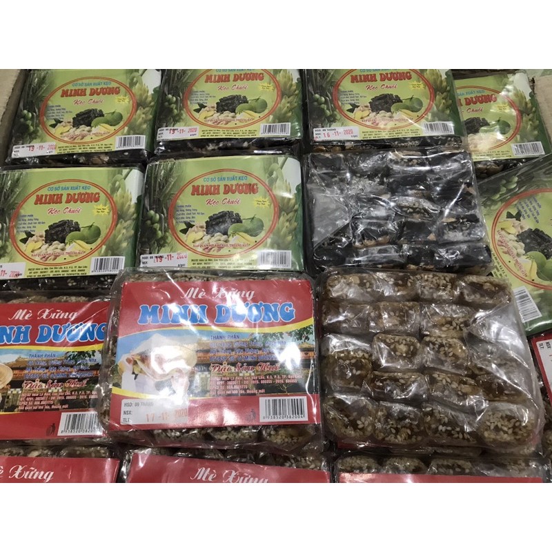 Mè Xửng/ Kẹo Chuối Minh Dương Gói 200g