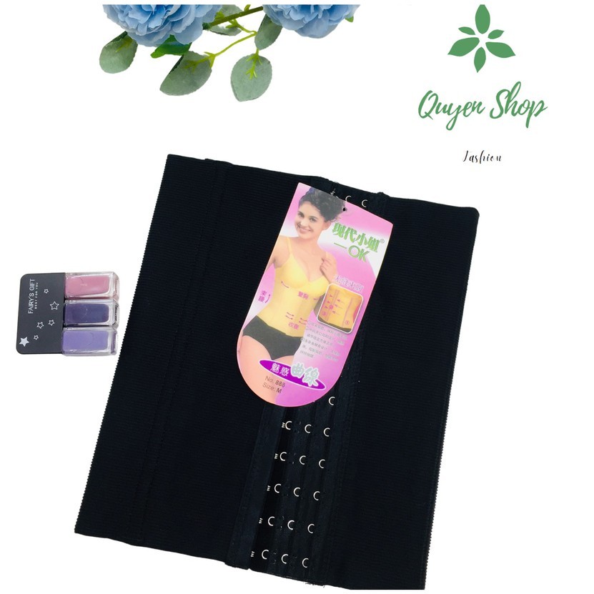 💧Đai nịt bụng định hình chống cuộn_5 size [Ảnh+Video Thật]