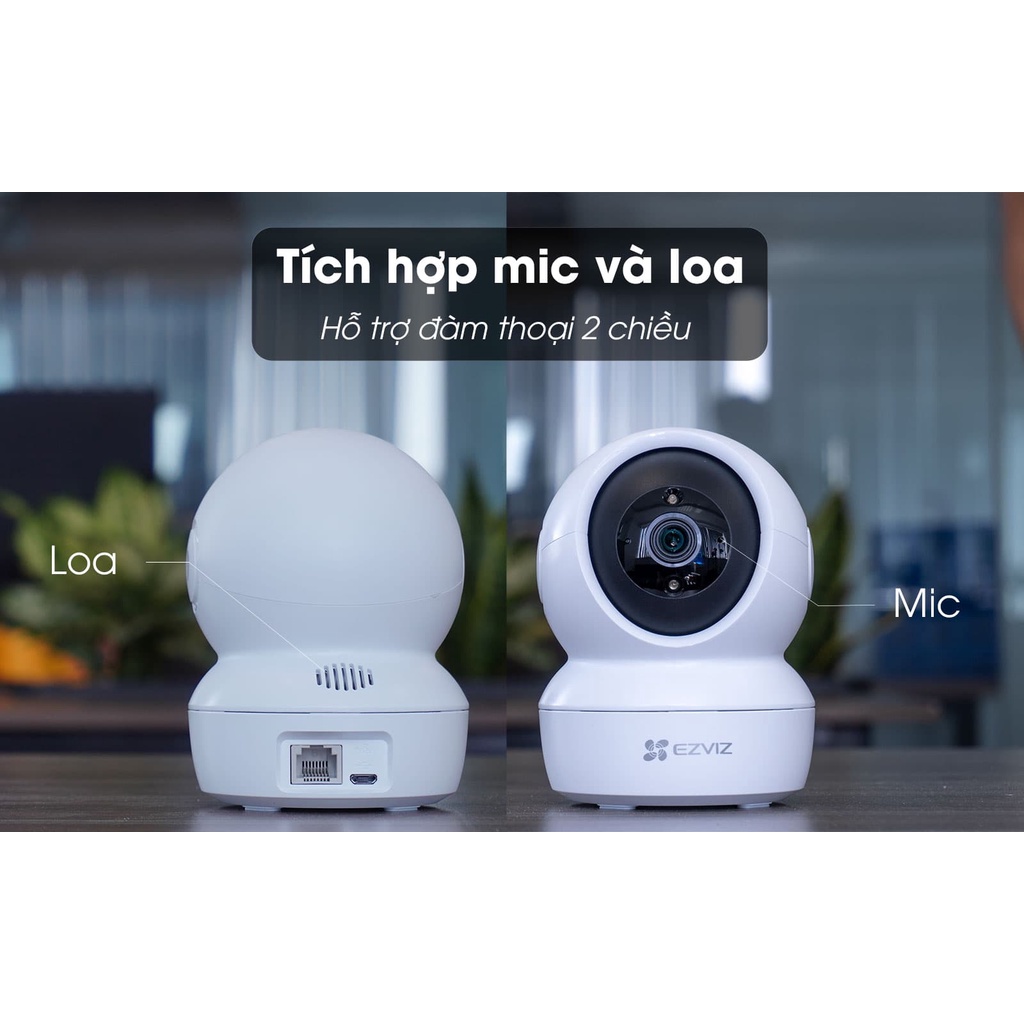 Camera ip wifi ezviz c6n 4M Quad HD  và Full HD 1080P 2M BH