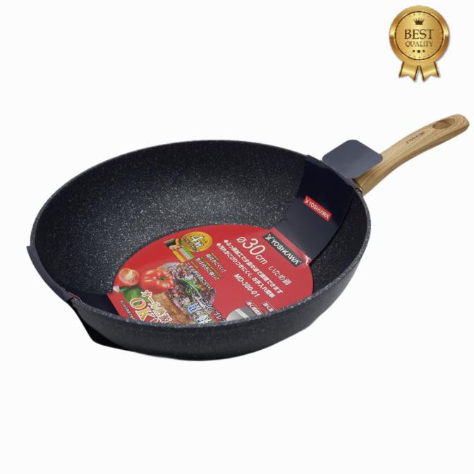 Chảo Đá Hoa Cương Pan Teflon 20 cm (Md20001) Yoshikawa | BigBuy360 - bigbuy360.vn