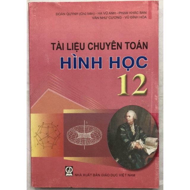 Sách - Tài Liệu Chuyên Toán Hình Học 12