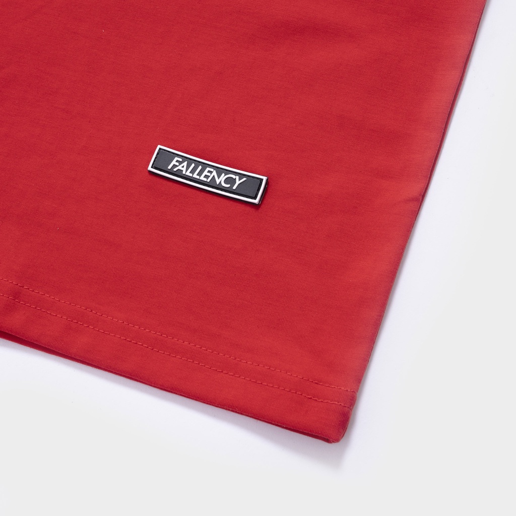 Áo thun Fallency Basic / Màu đỏ - FLC112 | BigBuy360 - bigbuy360.vn