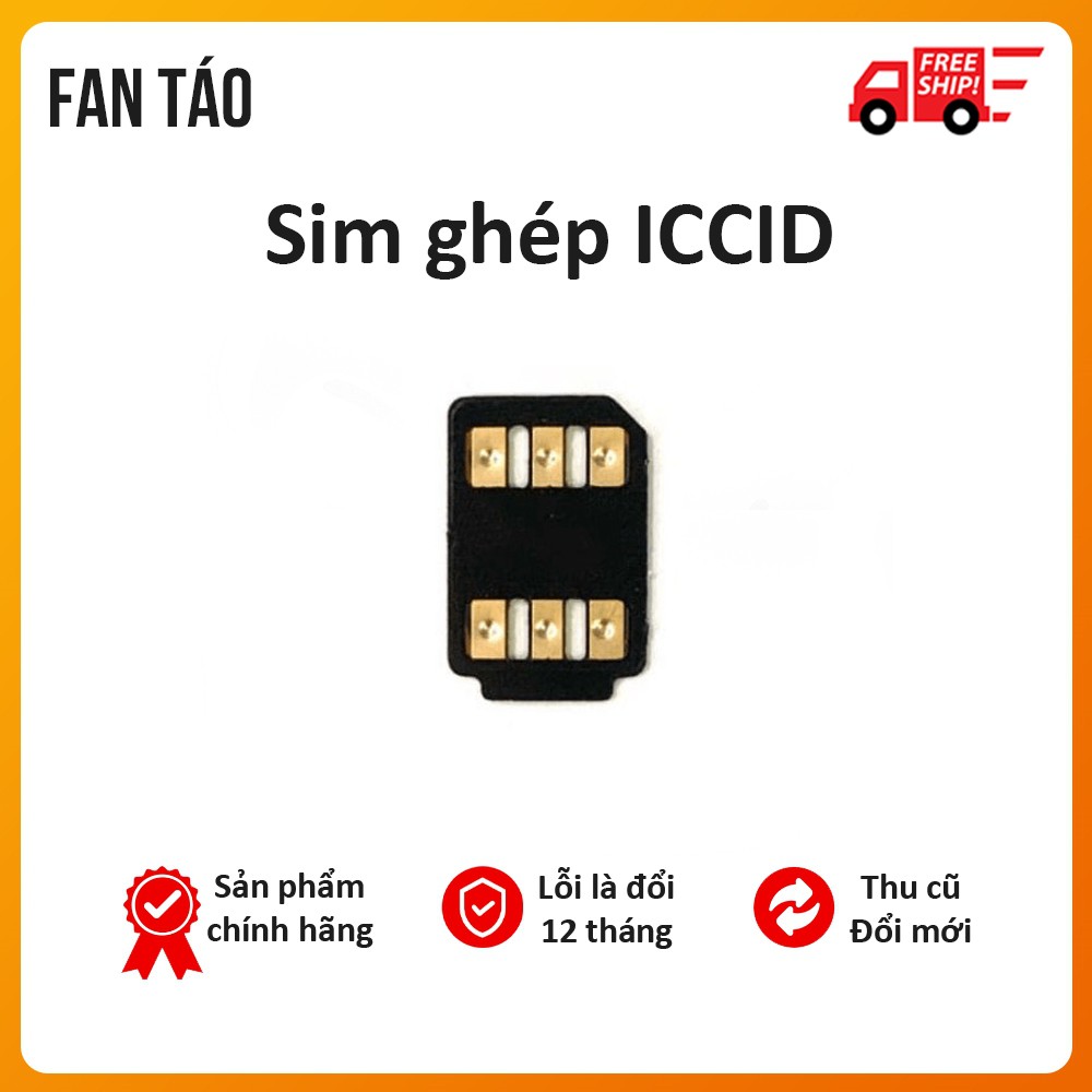 [100% thành công] Sim ghép thần thánh nhập mã iCCID biến iPhone Lock thành iPhone quốc tế cực đơn giản |Chuẩn Fan Táo