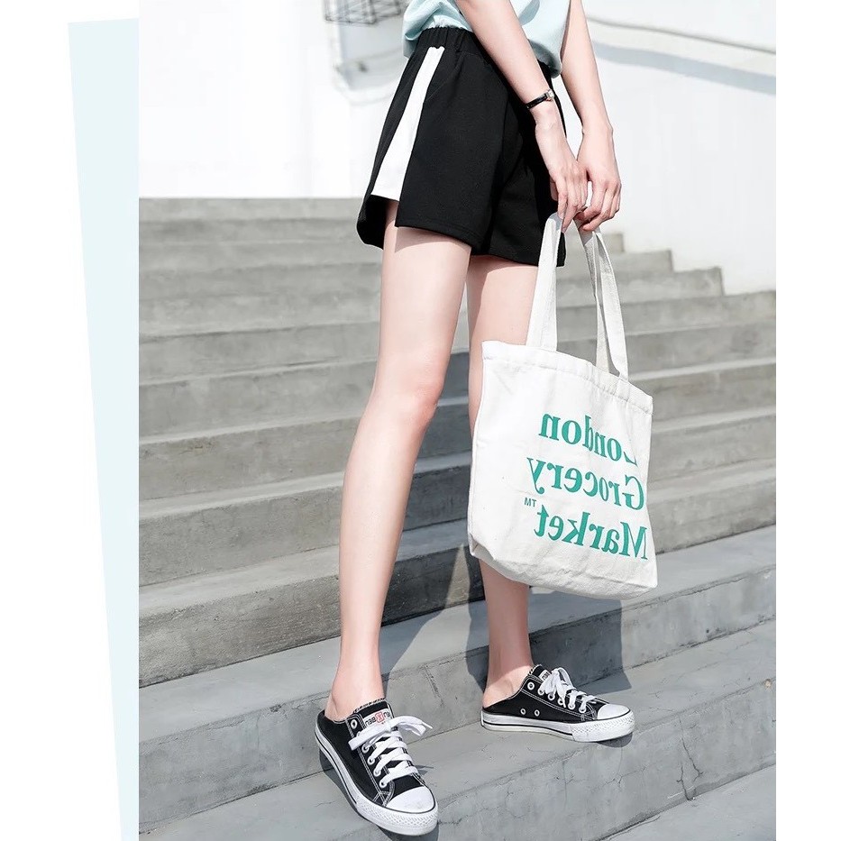 Quần đùi nữ - Quần Short nữ sọc to bản thời trang - năng động đi chơi, mặc nhà đều xinh