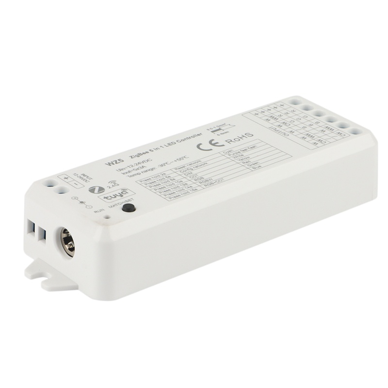 Bộ Điều Khiển Đèn Led Thông Minh WZ5 TUYA Zigbee DC12V 24V 5 Trong 1