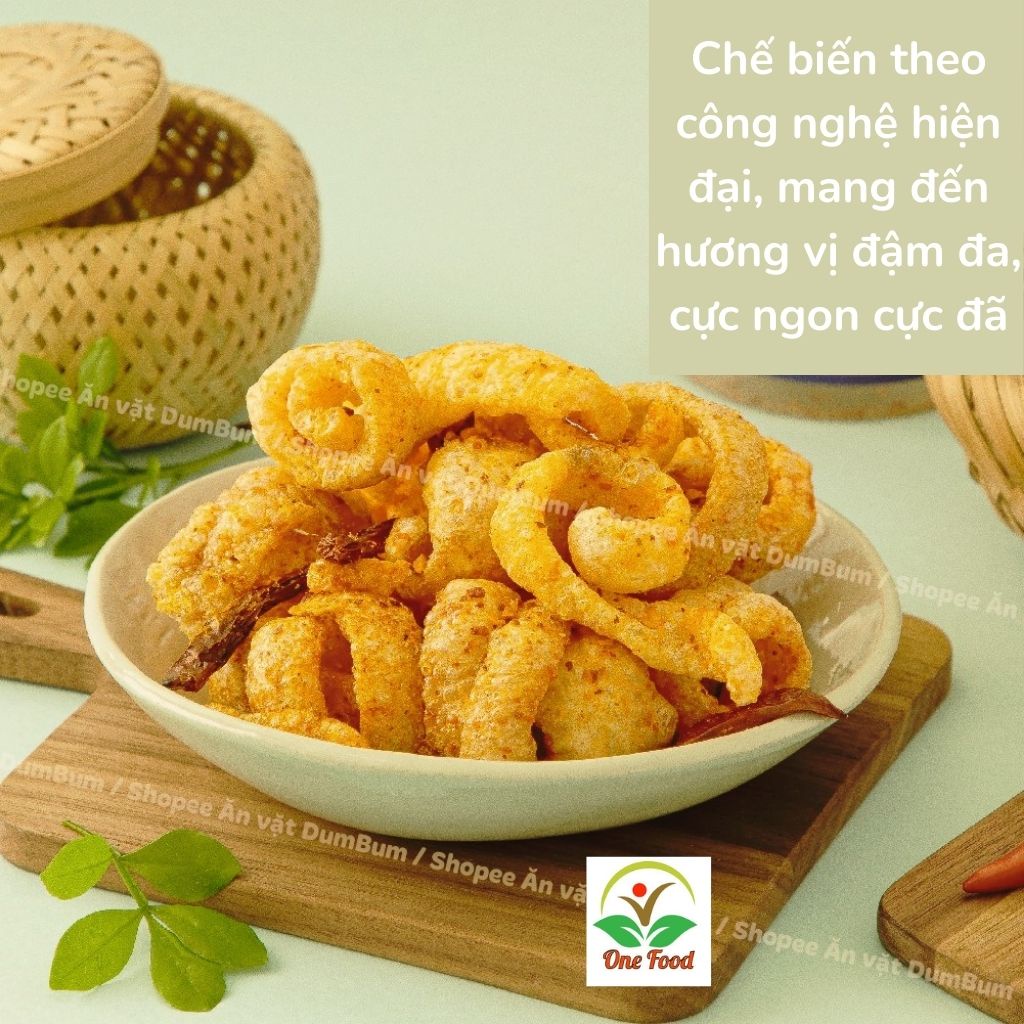 Da Heo Tỏi Ớt Loại 1, DA HEO CHÁY TỎI LOẠI NGON, Đồ Ăn Vặt Hà Nội Vừa ngon vừa rẻ,OneFood68 | BigBuy360 - bigbuy360.vn