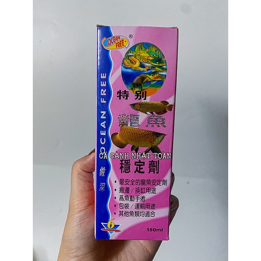 SPECIAL AROWANA STABILIZER SỐ 6 OCEAN FREE GÂY MÊ CHO CÁ RỒNG 150ML