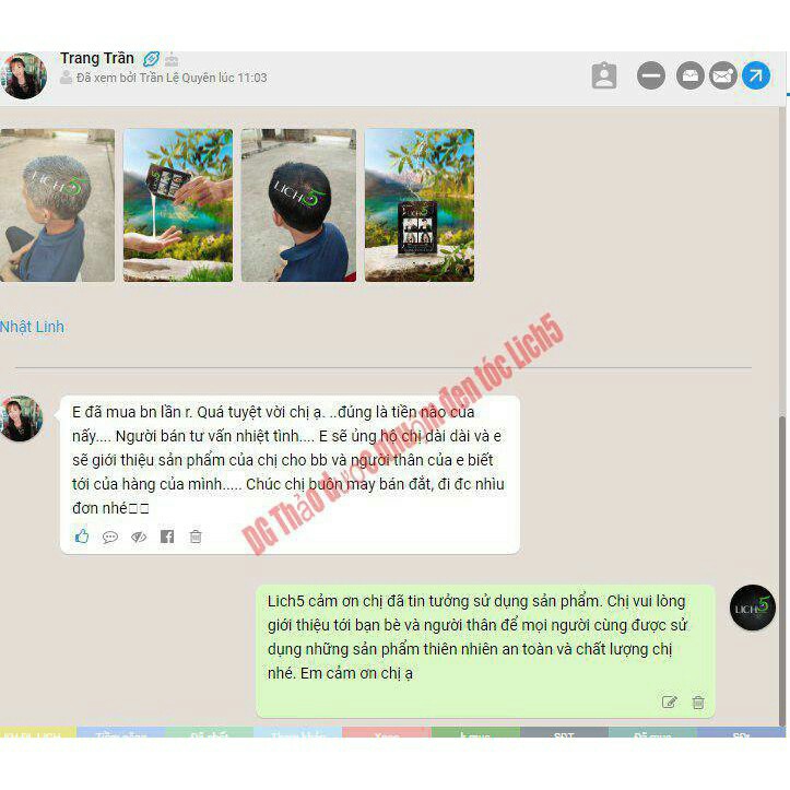 Dầu gội thảo dược phủ bạc Lich5 cỏ cây hoa lá, Dầu gội nâu tóc | BigBuy360 - bigbuy360.vn