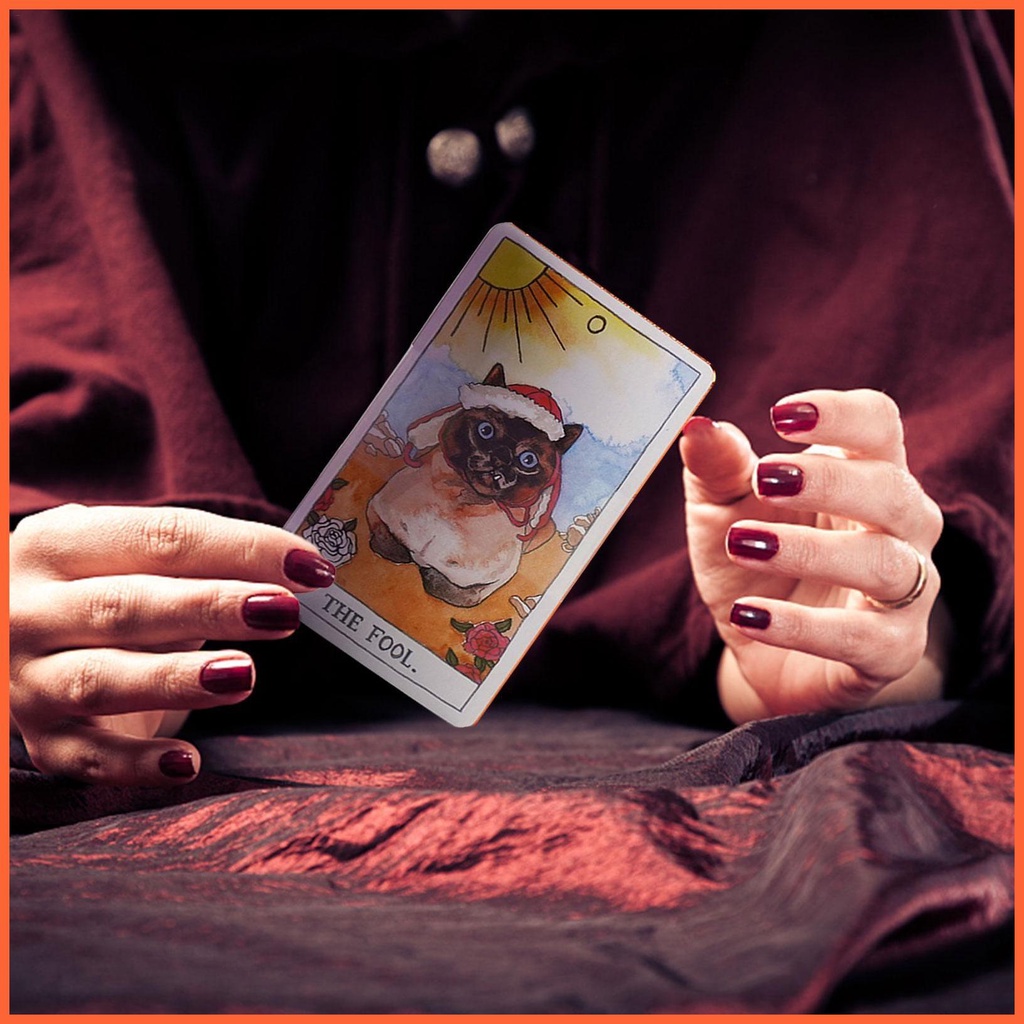 Bộ Bài Tarot CAT Tarot Tiếng Anh Oracle Decks