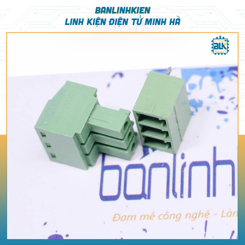 Đầu Nối, Cầu đấu, Domino, Conector 3 Chân EDG