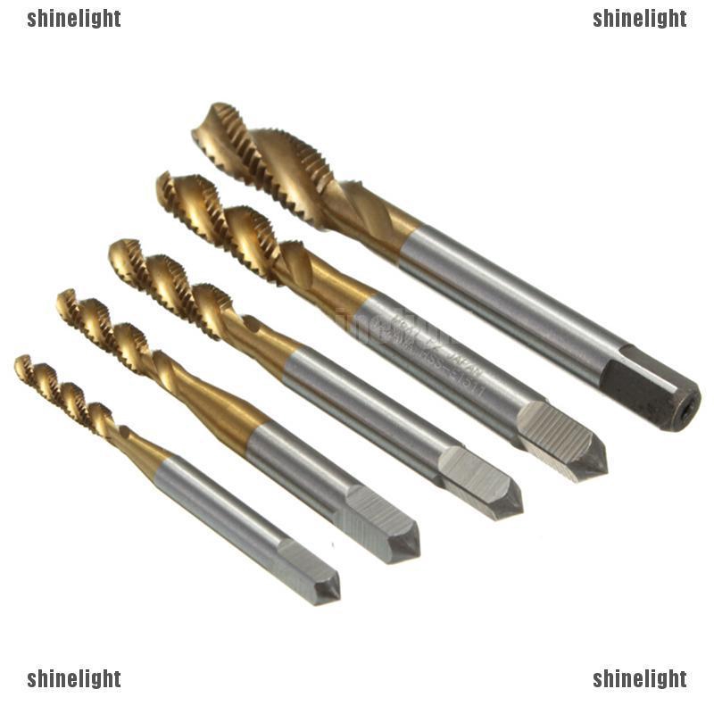 Bộ Mũi Khoan Xoắn Tốc Độ Cao M3 M4 M5 M6 M8 Bằng Thép HSS