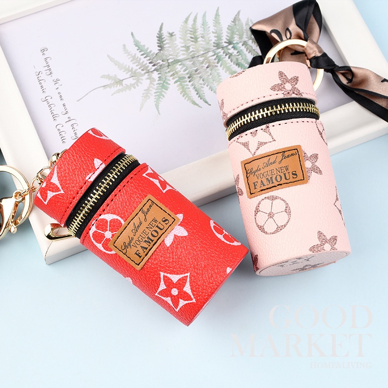 Móc Chìa Khóa Hình Thỏi Son Mini Độc Đáo Cho Nữ