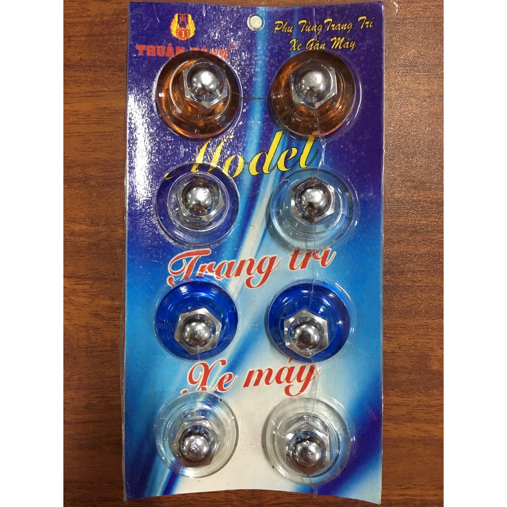 Ốc chân gương xe máy (đôi)
