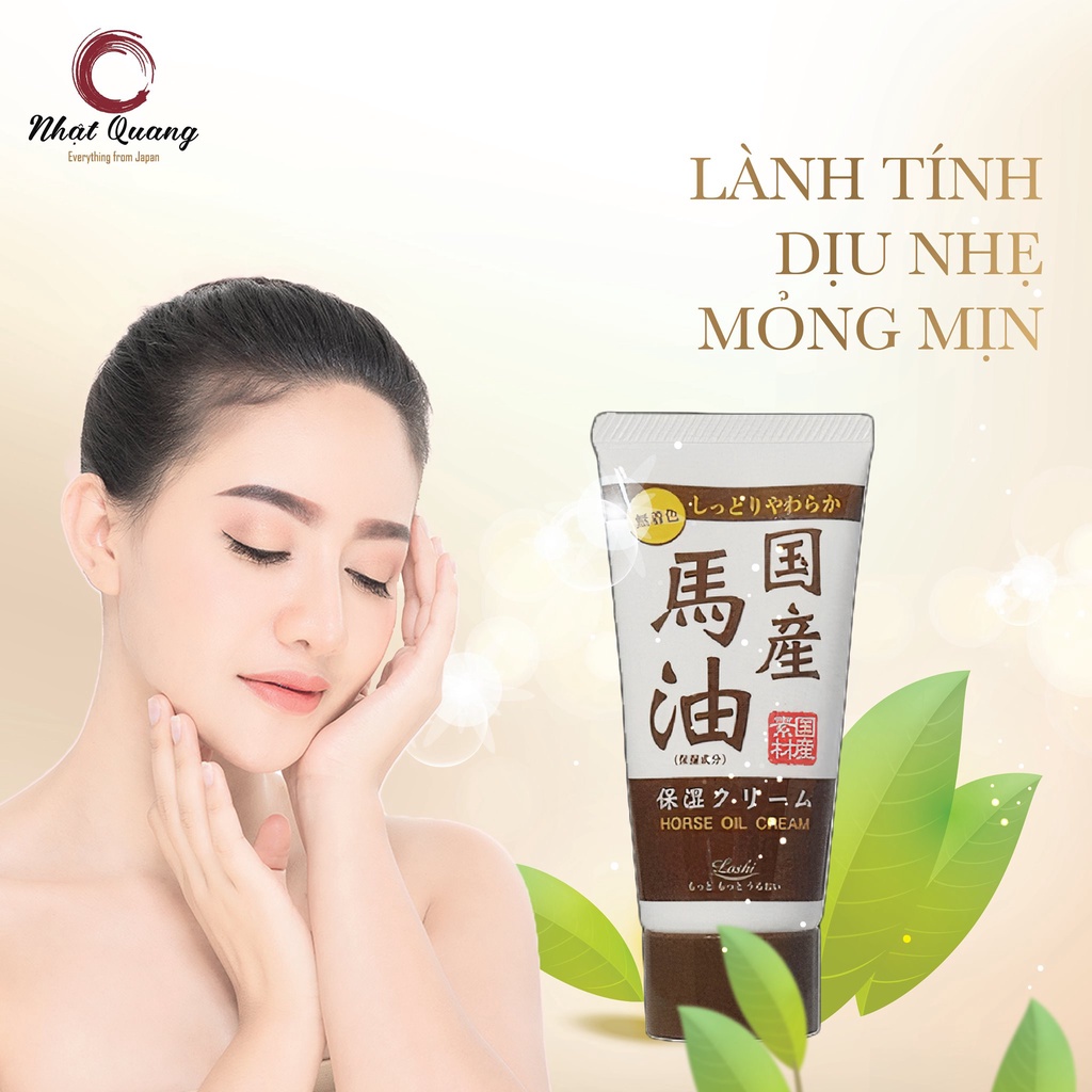 Kem dưỡng da tay dầu ngựa Cosmetex Roland Loshi Moist Aid 100g