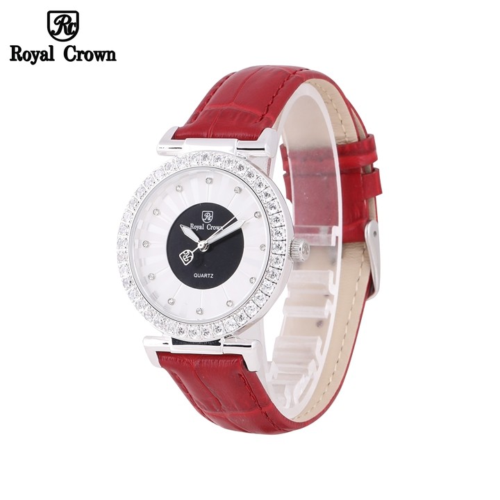 Đồng Hồ Nữ Chính Hãng Royal Crown 4611 Dây Da Các Màu