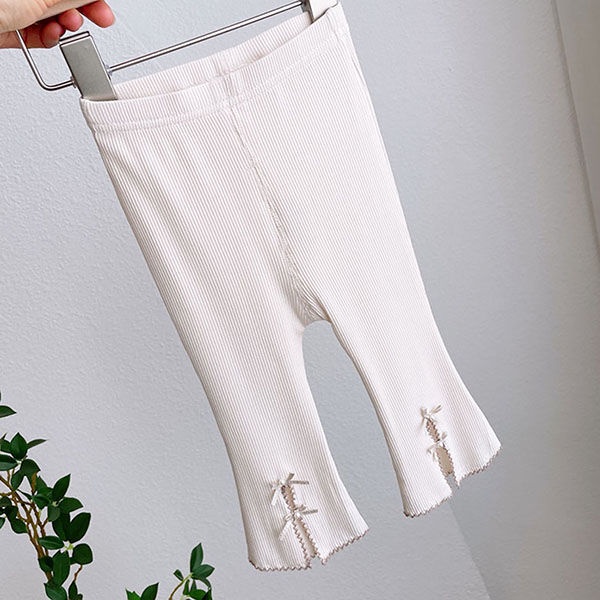 [Babycat Hàng Có Sẵn Bán Chạy Quần Dài Ống Loe Bằng Lụa Lạnh Co Giãn Phong Cách Nhật Hàn Thời Trang Mùa Hè Ngọt Ngào Mùa Hè Kiểu Hàn Quốc