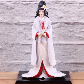 NARUTO Figure Naruto Shippuden Hyuuga Hinata Wedding Ver. Hinata Hyuga Action Figure PVC Collectible Model Toy Doll