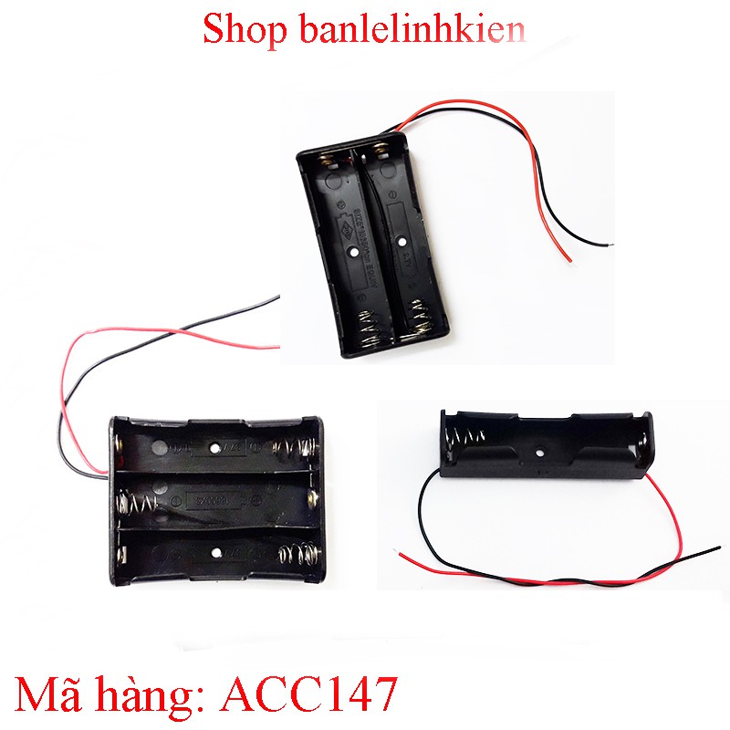 Đế pin 18650 các loại 1/2/3/4 pin