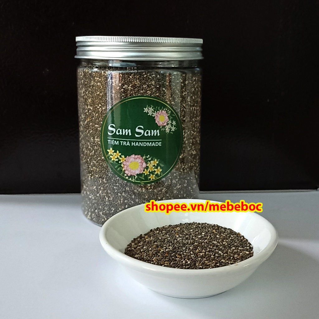 Hạt chia úc hữu cơ đen trắng 500g organic giúp giảm cân