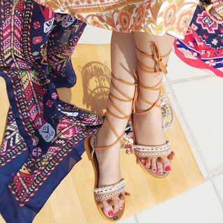 Giày Sandal Boho - Boho Vintage Style