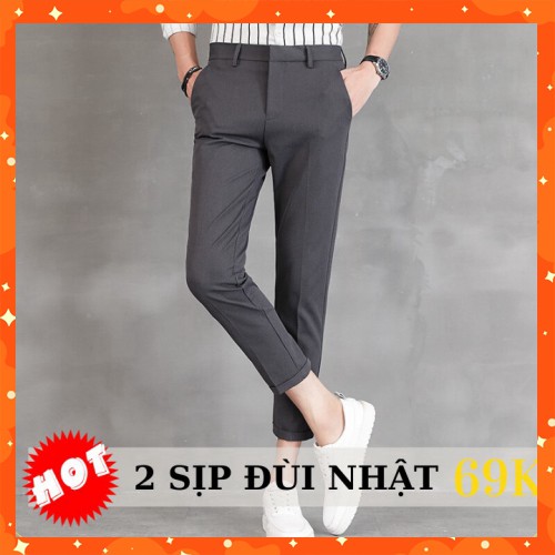 Sale 🔥hot🔥  quần âu nam hàn quốc, chất vải co giãn phối siêu đẹp với áo sơ mi và giày nam chất lượng