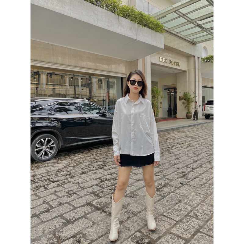 [Mã WASKT304 giảm 15% tối đa 30K đơn 99K] ÁO SƠ MI ĐUÔI TÔM (CÓ CLIP QUAY CẬN CHẤT) | BigBuy360 - bigbuy360.vn