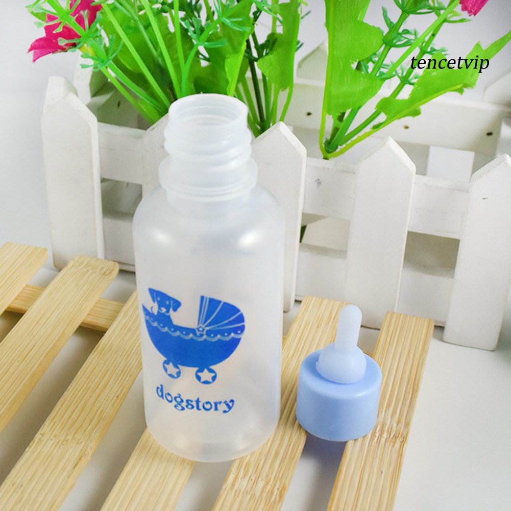 Bình Sữa Silicon Cho Thú Cưng 60ml An Toàn Mềm Mại