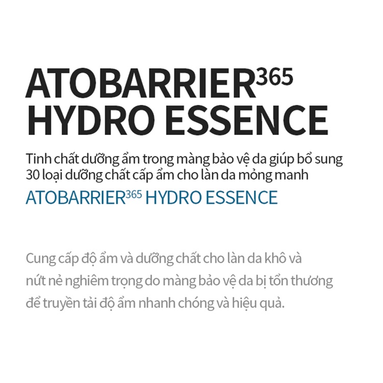 [GIFT] Tinh chất dưỡng AESTURA ATOBARRIER365 Hydro Essence 3ml Daily Beauty Official