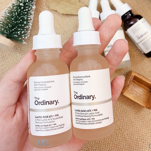 Tẩy Da Chết Hóa Học Lactic Acid + HA - The Ordinary 30ml | WebRaoVat - webraovat.net.vn