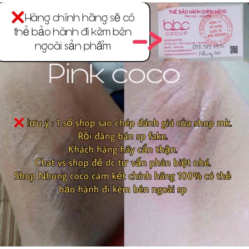 Kem hồng nhũ hoa PINK COCO