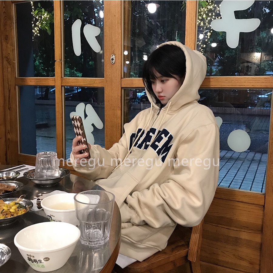 Áo Khoác Sweater Có Khóa Kéo Thêu Chữ Phong Cách Retro Mỹ 2022 Cho Nữ