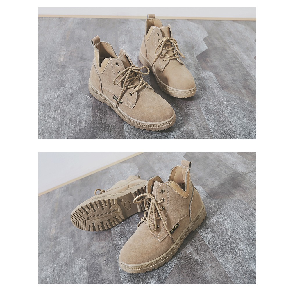 Boot Nữ Cổ Ngắn Da Lộn Đế 3cm Êm Chân Thời Trang MBS290 - Seun Shoes | BigBuy360 - bigbuy360.vn