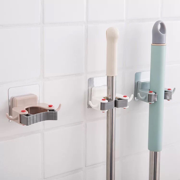 Kẹp Chổi Dán Tường Chắc Chắn Tiện Dụng