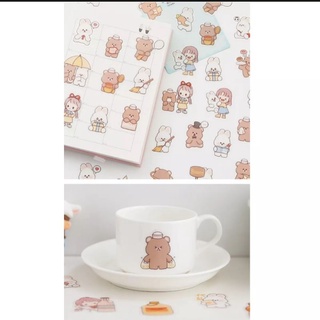 |SQUISHY MUSHO|[NGẪU NHIÊN 10 TẤM] HÌNH DÁN TRANG TRÍ SỔ HOẶC ĐỒ DÙNG