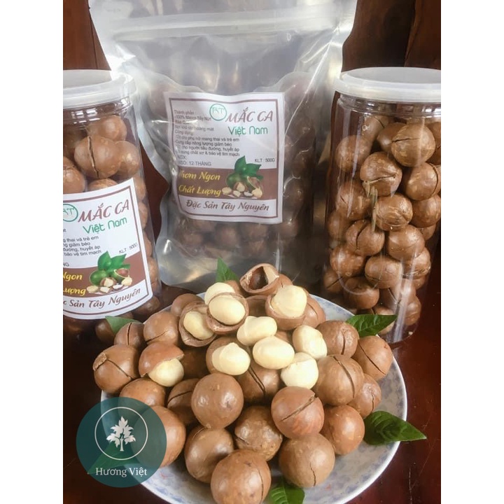 500gram Hạt Macca Organic ĐăkLăk size A sấy lạnh giữ trọn vẹn dinh dưỡng làm sữa, ăn kiêng