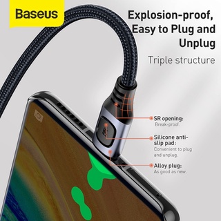 Dây Cáp Sạc Nhanh Baseus USB Type C 5A Cho Điện Thoại Android