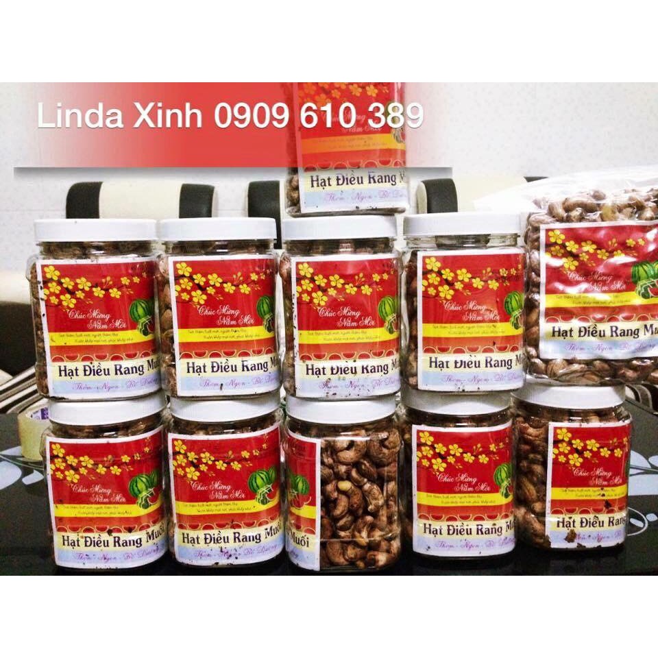 Hạt Điều Rang Muối Vỏ lụa Siêu Ngon
