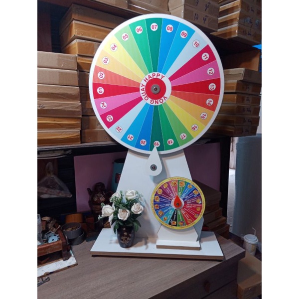 VÒNG QUAY KỲ DIỆU 24 ô  _ Size 60cm * cao 100cm