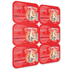 Sữa đặc có đường Ông Thọ đỏ - Vỉ 6 Hộp x 40g