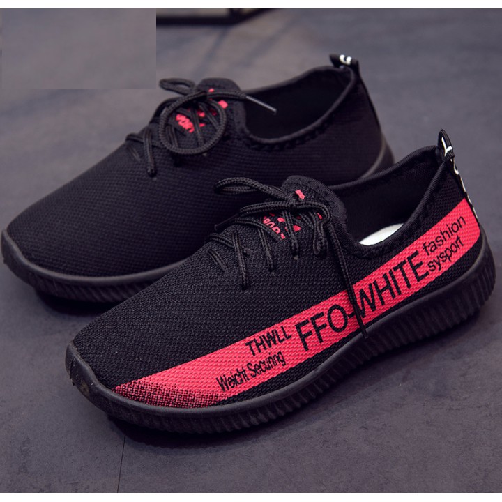 Giày thể thao vải, giày phối vải, giày sneaker nữ siêu êm chân